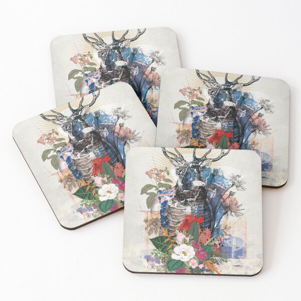 Item preview, Blue deer designed and sold by Alvaro Sánchez.