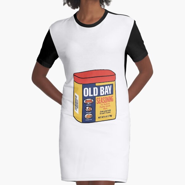 Old Bay Graphic T-Shirt Dress