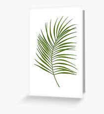 Leaf Print - 1 Greeting Card