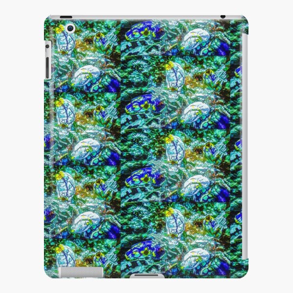 Sea Squirt Cluster In Aqua Blue - Mixed Media DiveArt iPad Snap Case