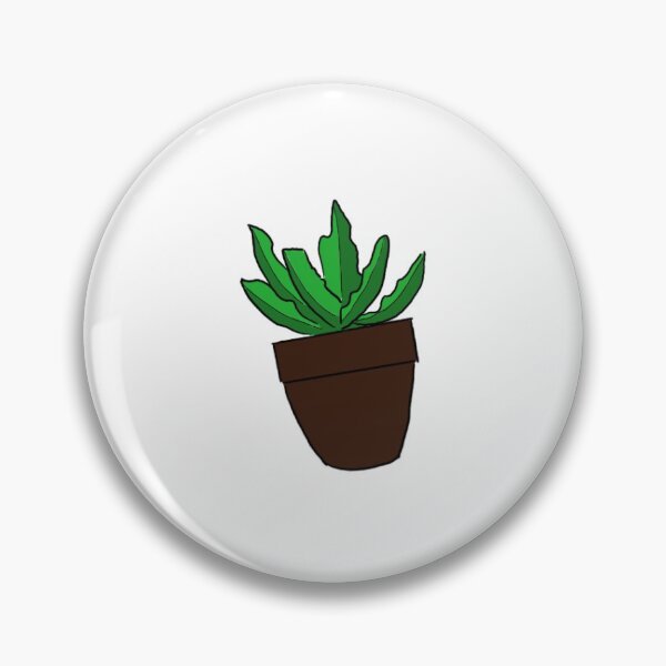 Item preview, Multi colored fern in brown pot designed and sold by goosedog.
