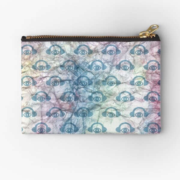 Water Color Geometry Zipper Pouch