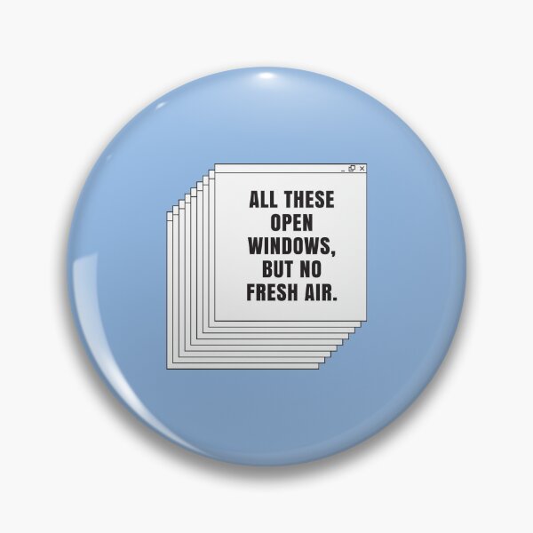 Item preview, ALL THOSE OPEN WINDOWS designed and sold by asymmetrickid.