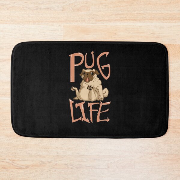 Item preview, Pug Life, Funny Pug Design - Gift For Dog Lovers,  Cute Dog, Pug Gifts designed and sold by Seopdesigns.