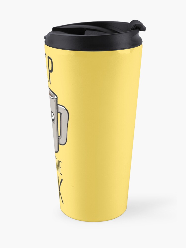 Alternate view of Sleep Is For The Weak Travel Mug