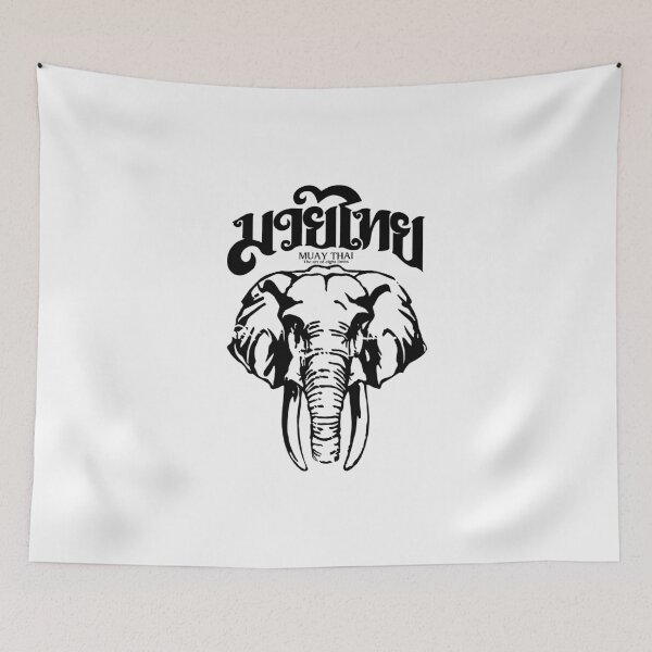 Item preview, Muay Thai Sak Yant Elephant designed and sold by KewaleeTee.