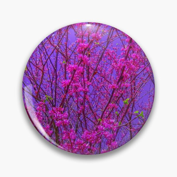 Item preview, eastern redbud floral gradient 8733 designed and sold by gradientsASK.