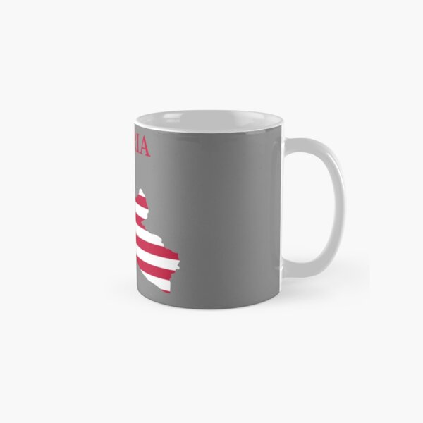 Liberia Map flag Classic Mug