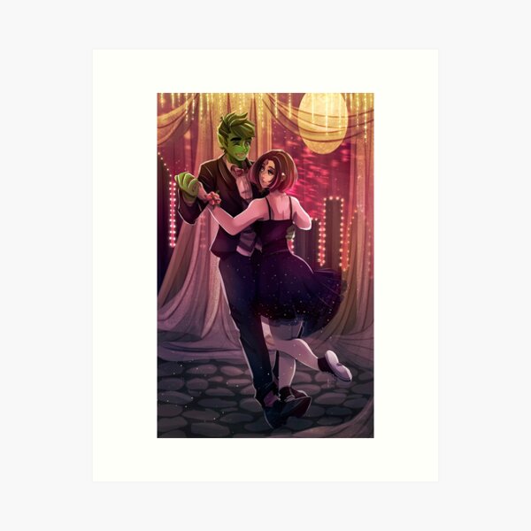 Prom Date Art Print