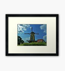 Windmill of Willemstad Framed Print