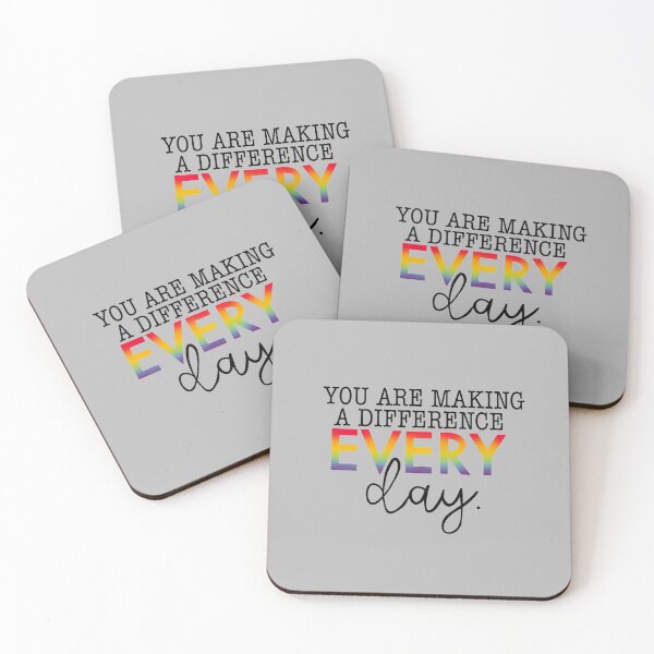 Item preview, You are making a difference everyday quote designed and sold by mackenziebriann.