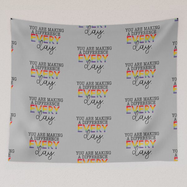 Item preview, You are making a difference everyday quote designed and sold by mackenziebriann.