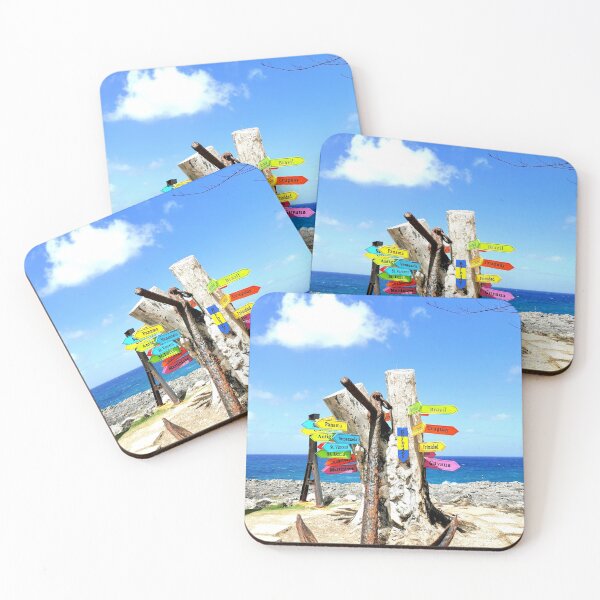 Item preview, Signpost at the edge of an island designed and sold by StylePunch.