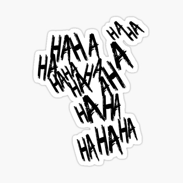 HAHA Sticker