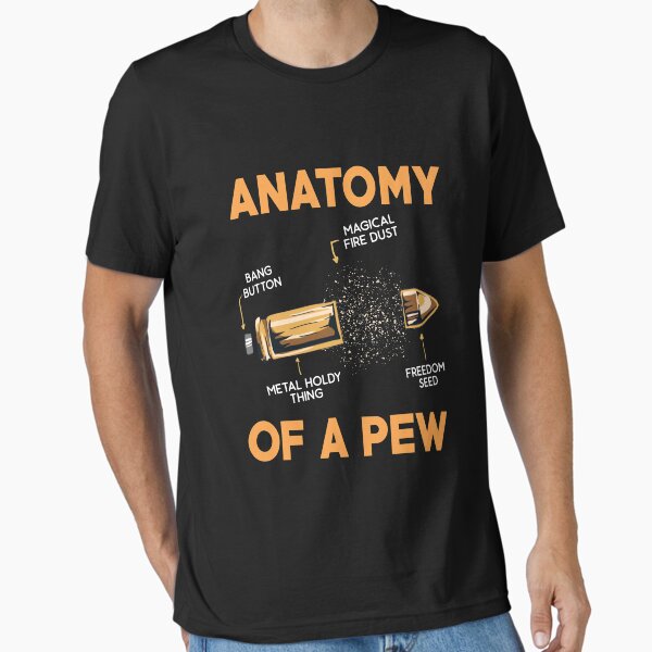 Item preview, ARMAS: Anatomía de un regalo de camiseta de segunda enmienda de Pew designed and sold by woormle.