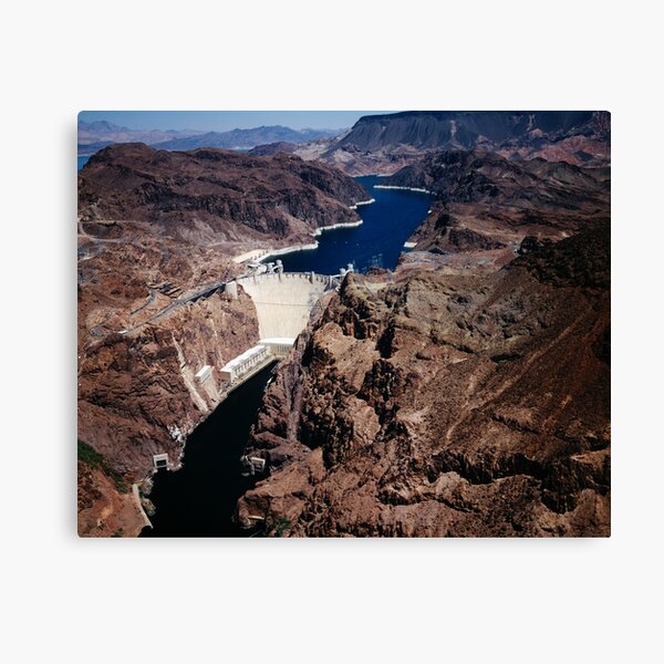 Hoover Dam Canvas Print