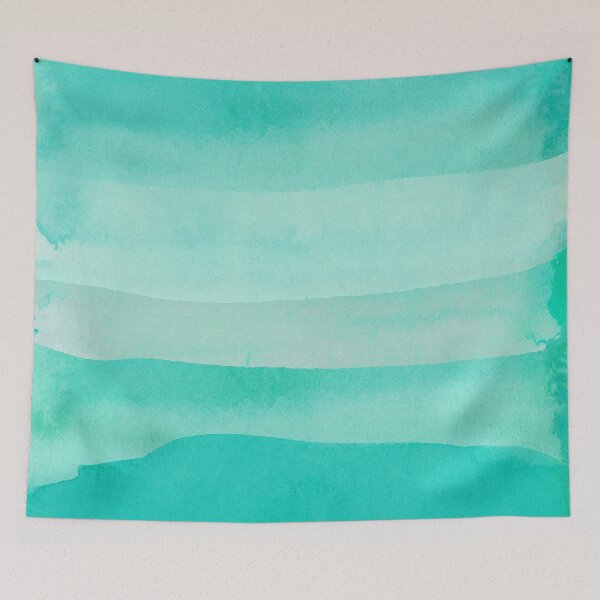 Item preview, Teal Horizon designed and sold by rasters-vectors.