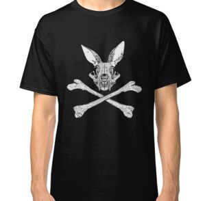 bunny with bones shirt