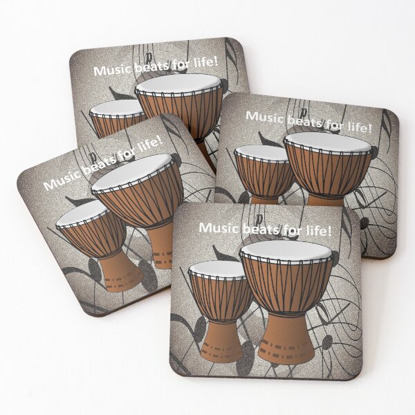 Item preview, Bongos, African Beats, Music Beats for Life designed and sold by MugsNstuff Live Love Create!.