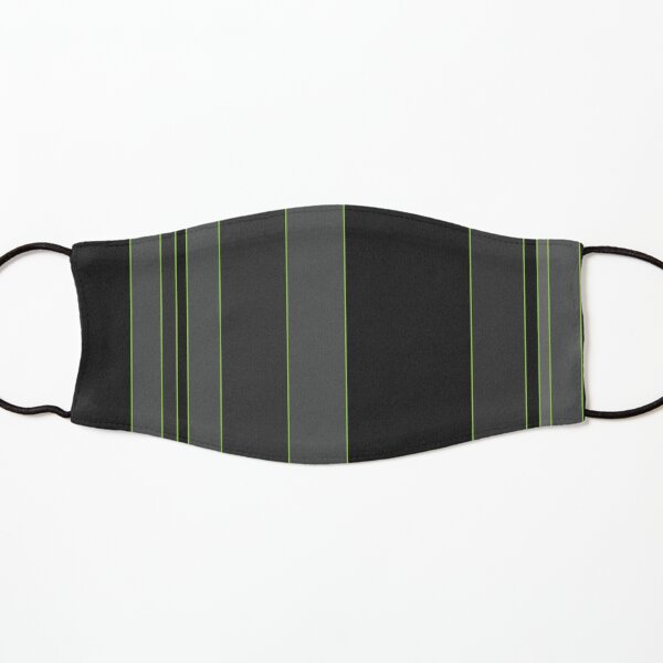 GREEN STRIPES Kids Mask