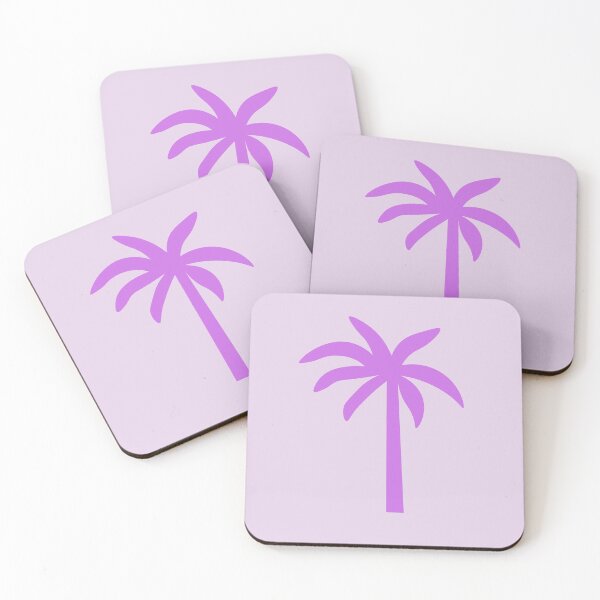 Aperçu de l'œuvre Purple Palm Tree créée et vendue par VLASHOP.