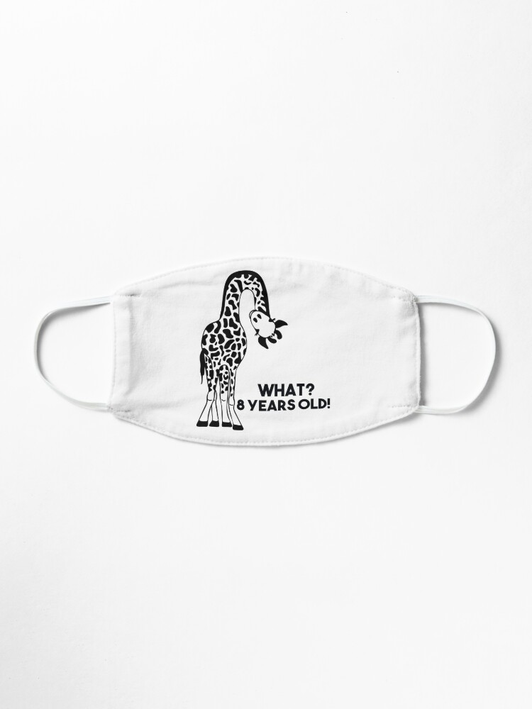 Masque Girafe Cadeau Fille Garcon De 8 Ans Par Jelisandie Redbubble