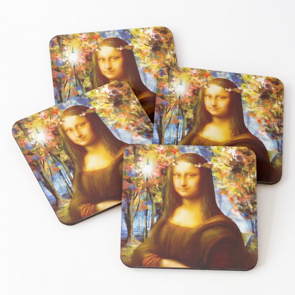 Item preview, Mona Lisa Beauty Of The Autumn Background designed and sold by HenryMaster.