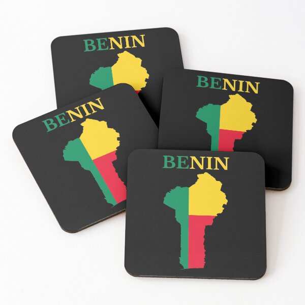 Item preview, Benin Map Flag designed and sold by marosharaf.