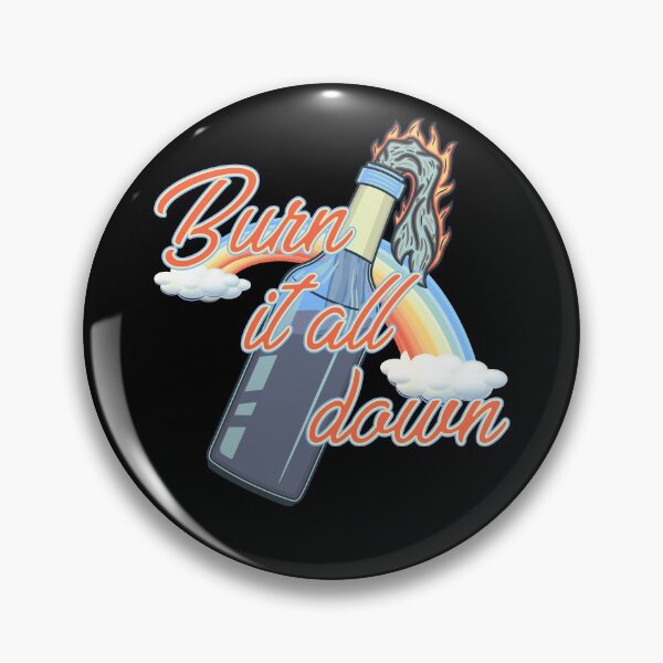 Item preview, Burn It All Down Protest and Fight designed and sold by ROBO MEGA.