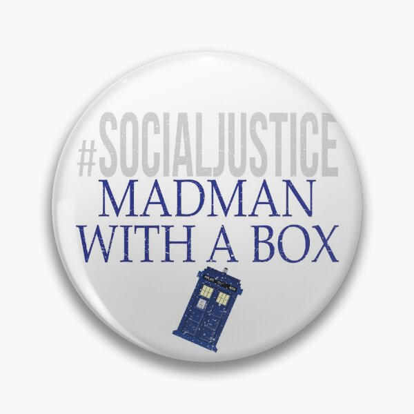 Item preview, #SocialJustice Madman With A Box - Hashtag for the Resistance designed and sold by Ryphna.