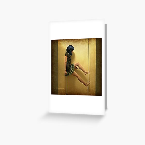 in texture Greeting Card