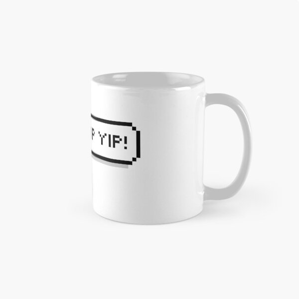 Item preview, Yip Yip! Pixel Speech Bubble designed and sold by Lemon  Merch.