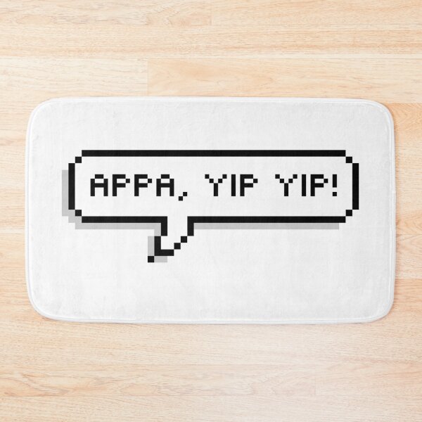 Item preview, Yip Yip! Pixel Speech Bubble designed and sold by Lemon  Merch.
