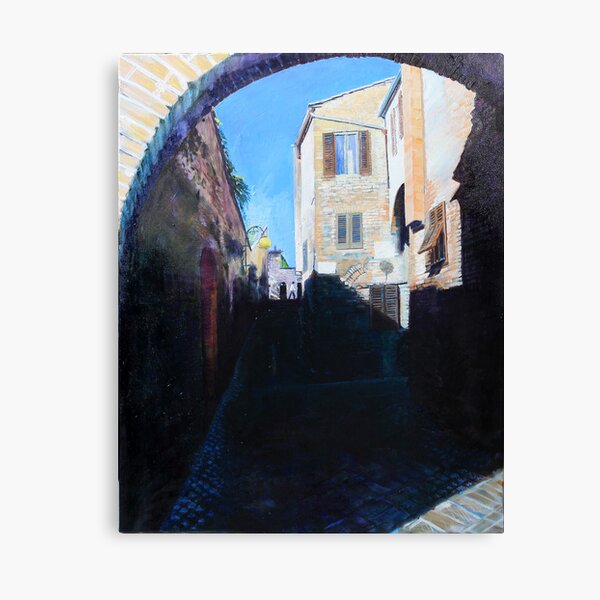 Untitled 5 - città toscane Canvas Print