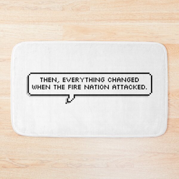 Item preview, Nation Attacked Pixel Speech Bubble designed and sold by Lemon  Merch.