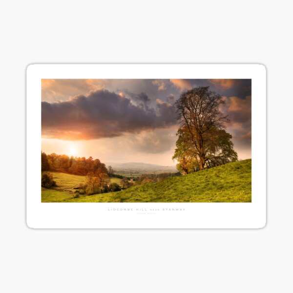 Lidcombe Hill, Gloucestershire Sticker