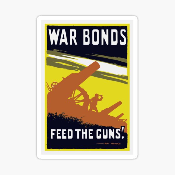 Item preview, War Bonds Feed The Guns -- WW1 designed and sold by warishellstore.