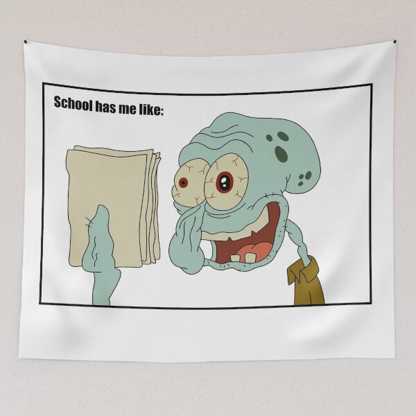 Item preview, Tired Squidward designed and sold by Sam73113.