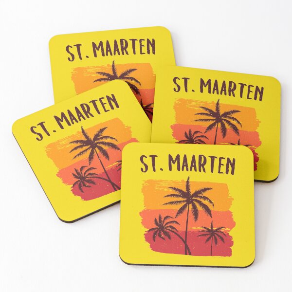 Item preview, St. Maarten Retro Vacation Souvenir designed and sold by Delightfully Cynical.