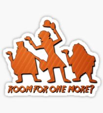 Haunted Mansion Hitchhiking Ghosts Sticker