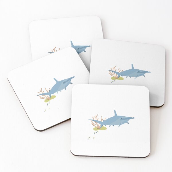 Artikelvorschau, Hammerhai mit kleinen Fischen (Sea Creature) entworfen und verkauft von PleatedCircles.