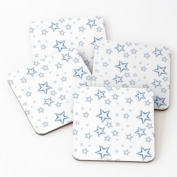 Item preview, Central Connecticut State University Groovy Blue/White Mini Stars designed and sold by krh327.