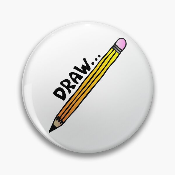 Item preview, Draw. With This Pencil designed and sold by GemmasGems.