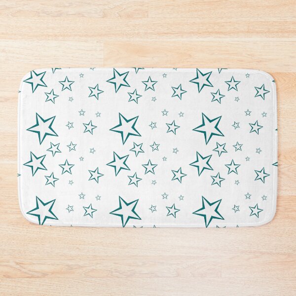 Item preview, Coastal Carolina University Groovy Teal/White Mini Stars designed and sold by krh327.