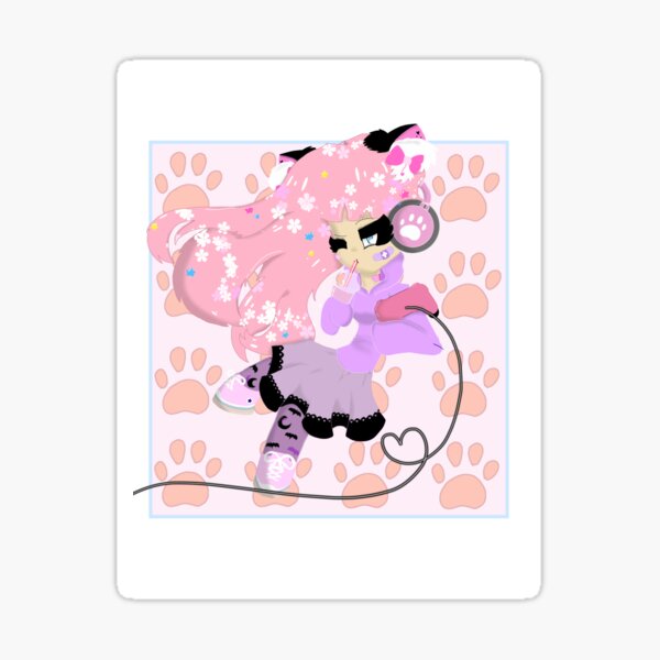 Gamer Kitty Sticker