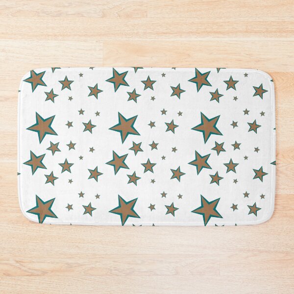 Item preview, Coastal Carolina University Groovy Teal/Bronze Mini Stars designed and sold by krh327.