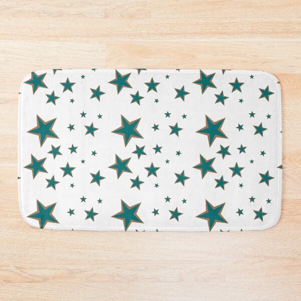 Item preview, Copy of Coastal Carolina University Groovy Bronze/Teal Mini Stars designed and sold by krh327.