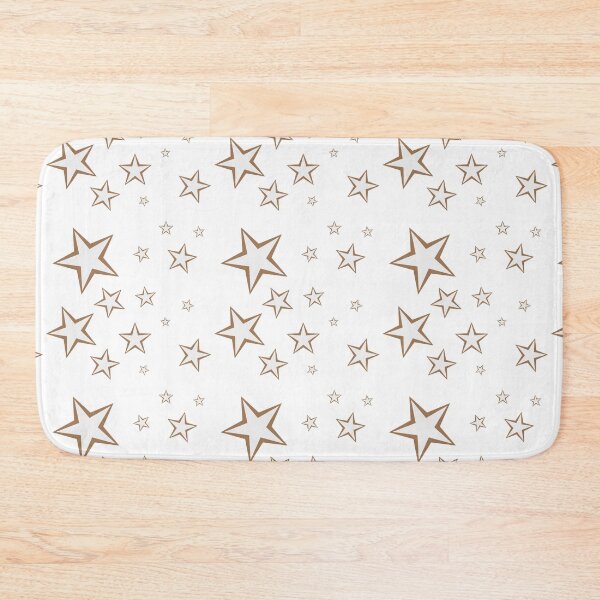 Item preview, Coastal Carolina University Groovy Bronze/White Mini Stars designed and sold by krh327.