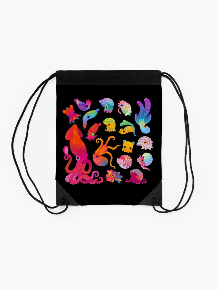 Alternate view of Cephalopod Drawstring Bag