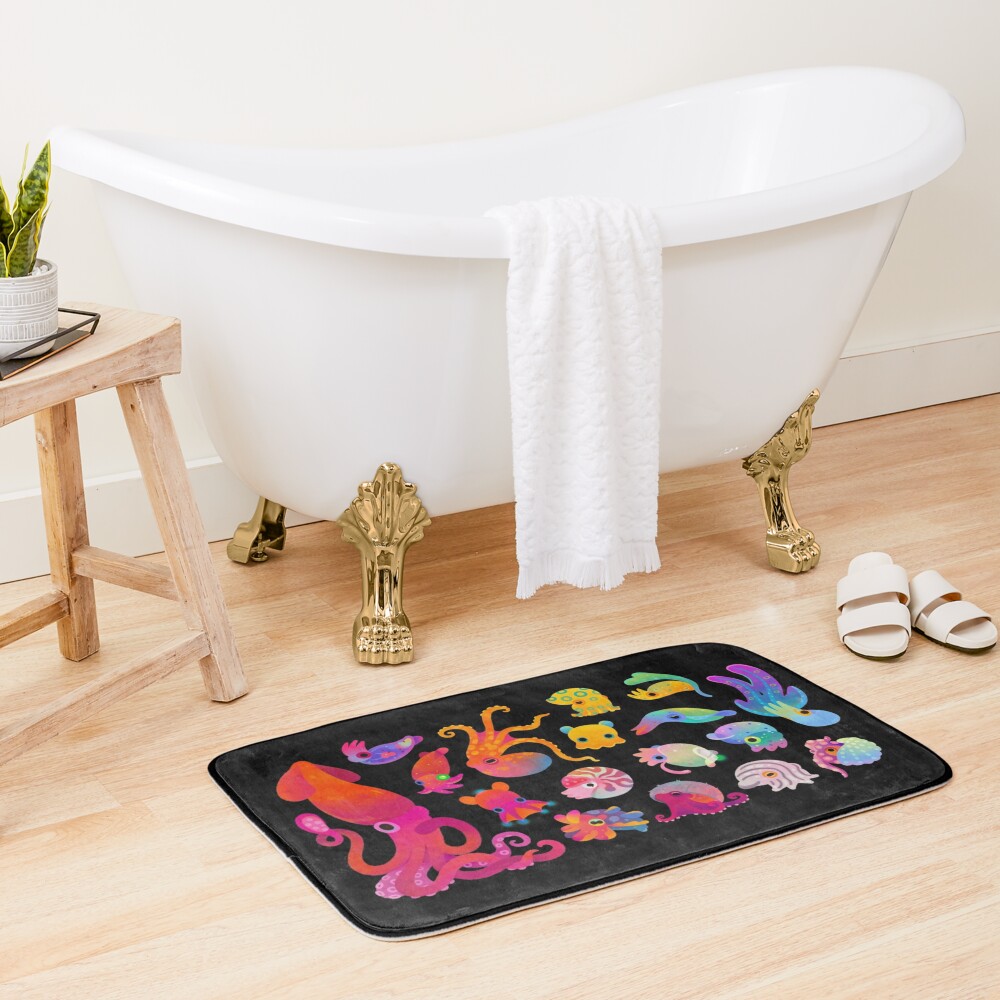 Disover Cephalopod | Bath Mat